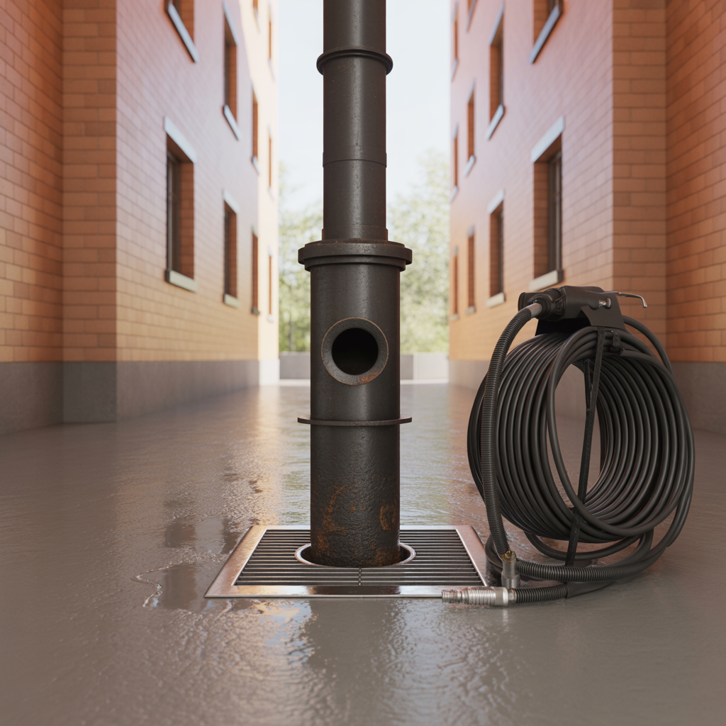 rensa avloppsstam behov metod och prisexempel